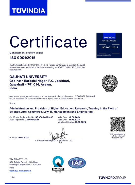 Gauhati University Campus